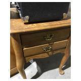 End Table w/ 2 Drawers  29" L x 19" w x 24" T