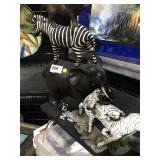 Statues of African animals