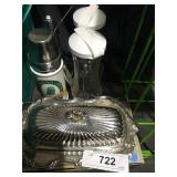 Covered Butter Dish, Cruets