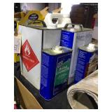 Lacquer Thinners and Deck Scrub