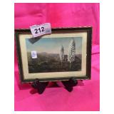 Hand Painted Photograph- Small Frame