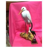 Long Legged Bird on Board