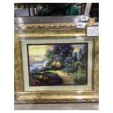 Copy of Print Thomas Kinkade Cottage on Coast