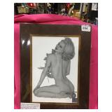 Copy of Print - Vargas Girls - Girl & Rose