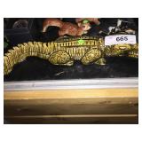 Ceramic Crocodile decor