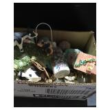 Box w/ Cows, Horses, Sea Shells