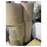 6 rolls of brown paper towels