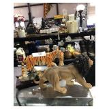Tiger, Lion & Puma  Figurines