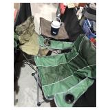 2 Camp Chairs & table & Thermos