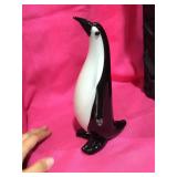 Art Glass Penguin in Box