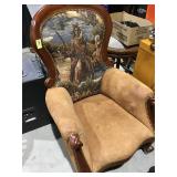 Indian Tapestry on Chair