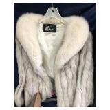 Fur Coat From Alaska Furrier Long White Hair, M