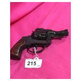 English Crescent Toy Hand Gun Signed