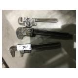 3 Pipe Wrenches