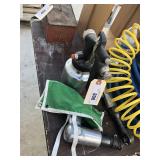 Pneumatic air sprayer, chisel, ratchet