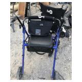 Elite walker chair, one break broken