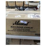 4 Boxes of 144 piece railroad Chalk