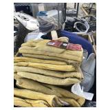 Box of miscellaneous work gloves