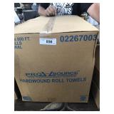 12 rolls natural hard wound roll towels