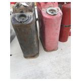 2 metal Jerry Cans