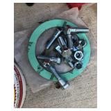 The gasket and the bolts