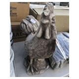 Garden Chicken Cement