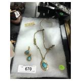 Locket and misc Jewelry