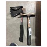 Rock Pick and Hatchet