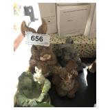 Assortment of Bunny Decor