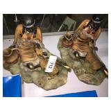 2. Indian motif statue pieces