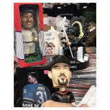 3 Sports figurings & Electric Hot Water Pot w/ Box