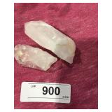 2 pieces of Quartz crystal Points