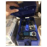 Craftsman Blue Tool Box on Wheels One Broke