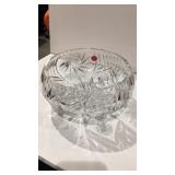 Cut crystal bowl, brilliant looking