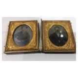 Silver war era Tin Type Photo