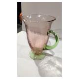 Watermelon Colored,  Vintage Pitcher