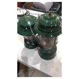Two Coleman lanterns