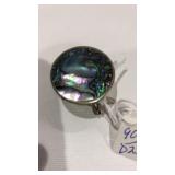 Alpaca pillbox with mother Pearl