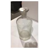 Apotheke bottle and stopper and inkwell