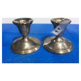 L Pierre Sterling Weighted Candle Sticks tw 477.8