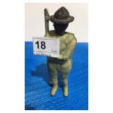 Metal Solider Bank 6" tall