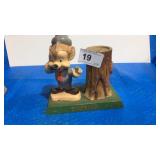 Metal "Sniffles" Bank No Coin Cover 5 1/2" Tall