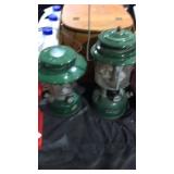 2 White Gas Camp Lanterns