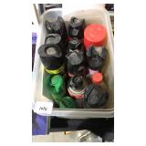 Bin of Pest Control Sprays