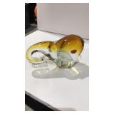 Art glass elephant