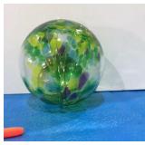 Large art glass ball