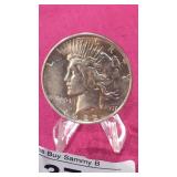 1922 D Peace Silver $1 Dollar Coin