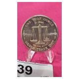 .999 1 oz Silver Round -Silver Trade Unit