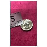 1964 D Silver Washington Quarter