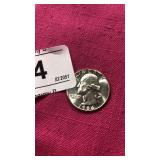 1964 P Silver Washington Quarter